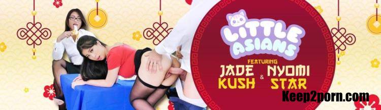Jade Kush, Nyomi Star - Asian Labia For Lunch [TeamSkeet, LittleAsians / FullHD / 1080p]