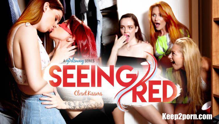 Maya Kendrick, Lacy Lennon, Lola Fae - Seeing Red: Closet Kissers [GirlsWay / FullHD / 1080p]