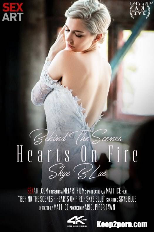 Skye Blue - Behind The Scenes: Skye Blue - Hearts On Fire [SexArt, MetArt / HD / 720p]