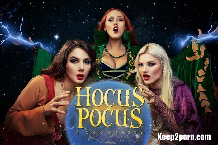 Angel Wicky, Valentina Nappi, Zazie Skymm - Hocus Pocus A XXX Parody [VRCosplayx / UltraHD 2K / 1920p / VR]