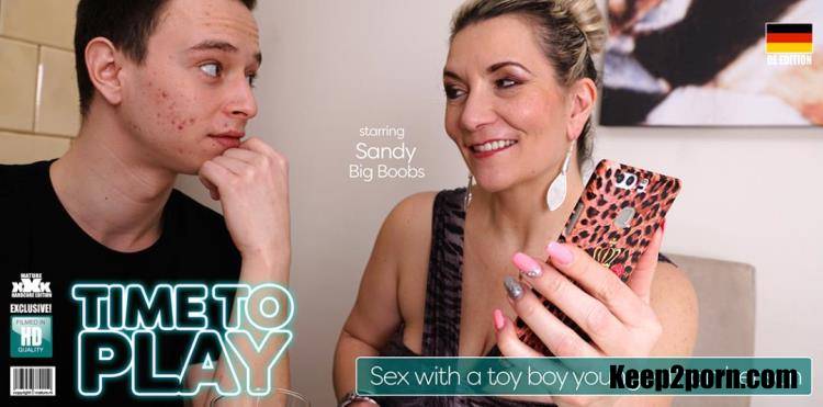 Sandy Big Boobs - Mature lady having sex with a toy boy younger than her son [Mature.nl, Mature.eu / FullHD / 1080p]