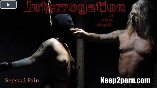 Abigail Dupree, Master James - Interrogation of slave abigail [SensualPain / HD 720p]