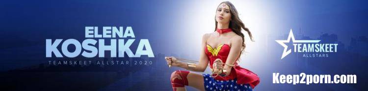 Elena Koshka - A Night with Wonder Woman [TeamSkeetAllStars, TeamSkeet / HD 720p]