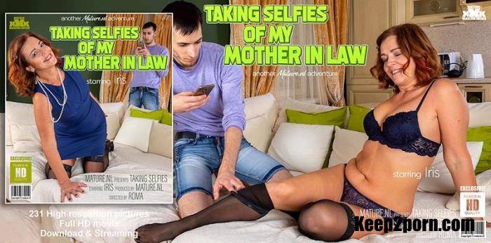 Iris (53) - Caught my mother in law taking selfies [FullHD 1080p] Mature.nl, Mature