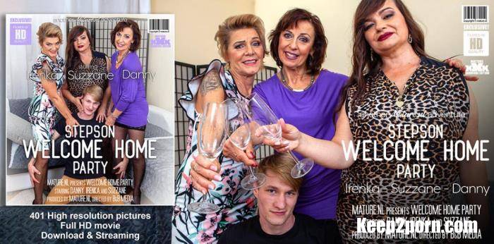 Danny (65), Irenka (61),  Suzzane (50) - A stepsons coming home party with three horny cougars [FullHD 1080p] Mature.nl, Mature
