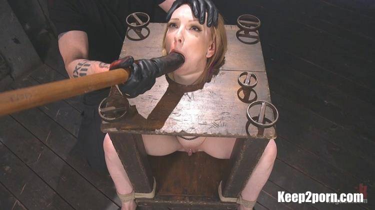 Katy Kiss - Brand New Red Head in Brutal Bondage, Suffering, and Made to Cum [Hogtied, Kink / SD 540p]