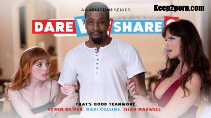Isiah Maxwell, Madi Collins, Syren De Mer - That's Good Teamwork [DareWeShare, AdultTime / FullHD 1080p]