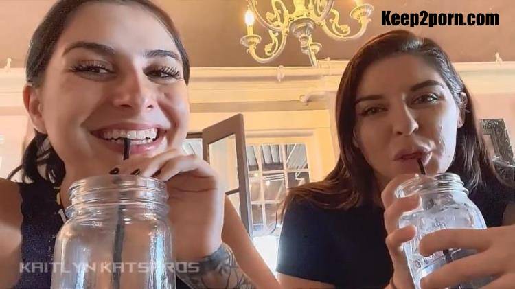 Kaitlyn Katsaros, KC - Outdoor puke fun [Kaitlynkatsarosofficial / HD 720p]