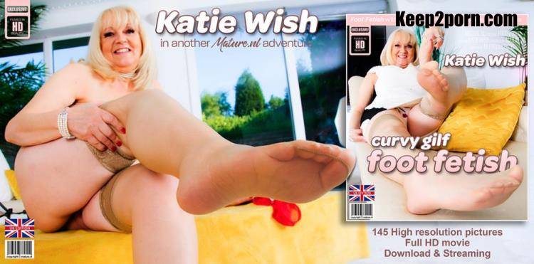 Katie Wish (EU) (63) - Big breasted Katie Welsh is a hot curvy British granny who loves fooling around with her feet [Mature.nl / FullHD 1080p]