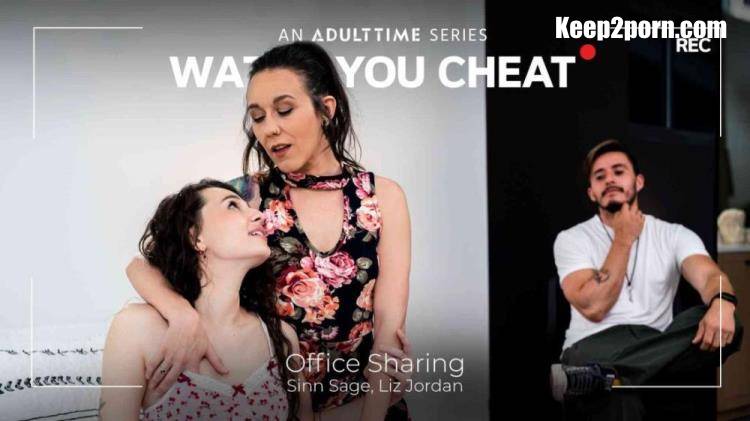 Sinn Sage, Liz Jordan - Office Sharing [AdultTime, Watch You Cheat / FullHD 1080p]