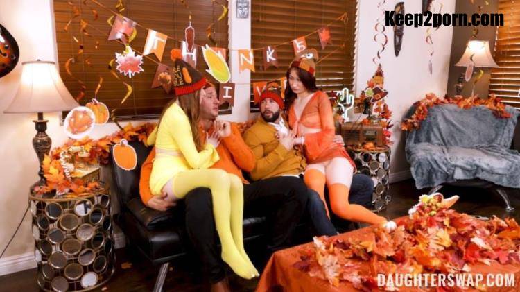 Ava Davis, Myra Moans - The Girls Who Saved Thanksgiving [DaughterSwap / FullHD 1080p]