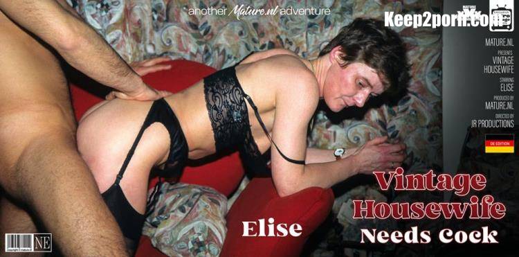 Elise (41) - Vintage housewife Elise is in desperate need for a hard cock [Mature.nl / SD 576p]