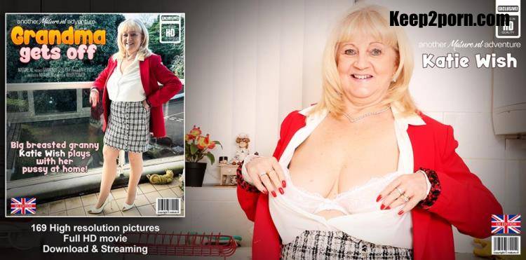 Katie Wish (EU) (64) - Katie Wish is a big breasted grandma that loves to masturbate alone at home [Mature.nl / FullHD 1080p]