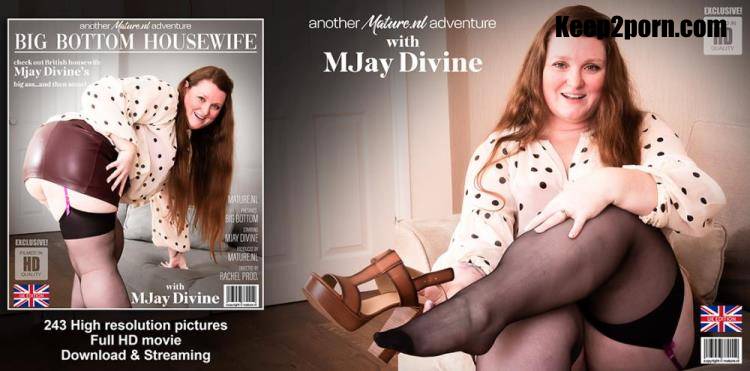 MJay Divine (EU) (35) - Masturbating BBW housewife MJay Divine with her big ass is very naughty when she's all by herself [Mature.nl / FullHD 1080p]