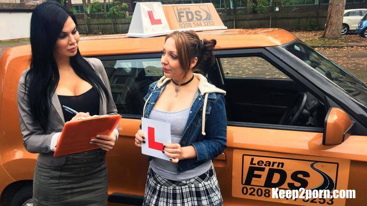 Crystal Coxxx, Jasmine Jae - Spoiled Teen Has Her Driver's Test [FakeDrivingSchool / HD / 720p]