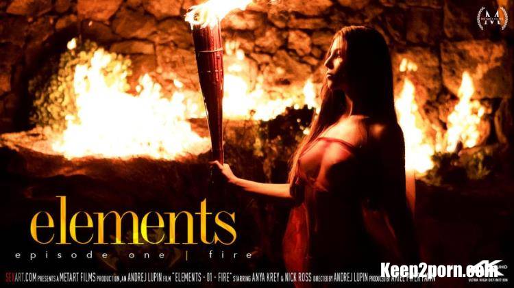 Anya Krey - Elements. Episode One: Fire [SexArt, MetArt / HD / 720p]