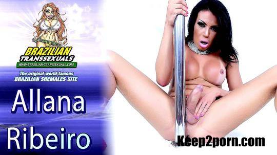 Alana Ribeiro - Works That Pole! [Brazilian-Transsexuals / HD / 720p]
