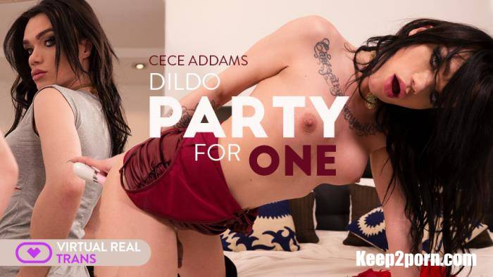 Cece Addams - Dildo Party For One [VirtualRealTrans / UltraHD 4K / 2160p / VR]