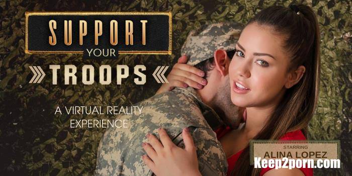 Alina Lopez - Support Your Troops! [VRBangers / FullHD / 1080p / VR]