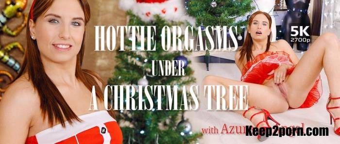 Azure Angel - Hottie orgasms under a Christmas tree [TmwVRnet / UltraHD 2K / 1920p / VR]