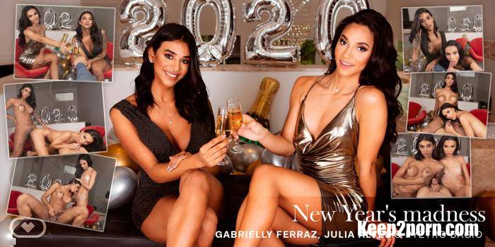 Gabrielly Ferraz, Julia Alves - New Year's madness [VirtualRealTrans / UltraHD 4K / 2160p / VR]