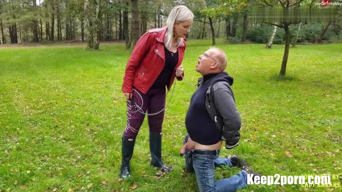 Ballbusting With Sexy Hunter Boots [LadyKarame / HD 720p]