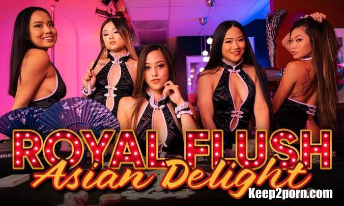 Lulu Chu, Vina Sky, Luna Mills, Alona Bloom, Alexia Anders - Asian Delight Royal Flush [SLR Originals / UltraHD 2K 2040p / VR]