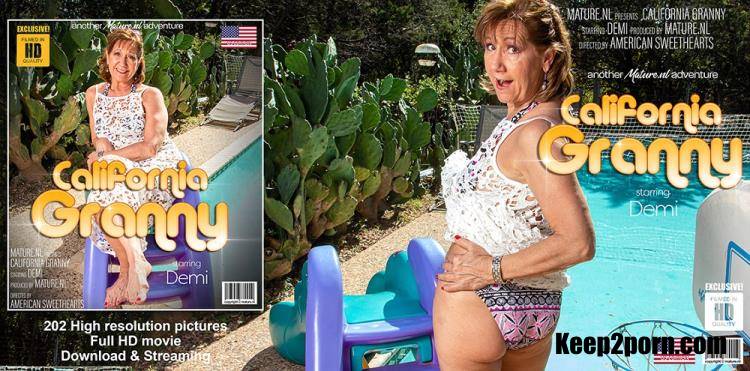 Demi (61) - Californian Granny Demi loves getting hot in the sun [Mature.nl / FullHD 1080p]