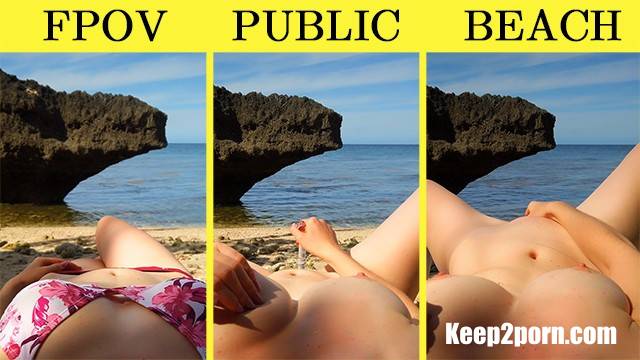 FPOV, Public Beach Masturbate, Homemade [Pornhub, Lionrynn / FullHD 1080p]