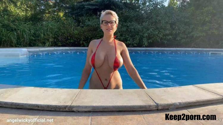 Angel Wicky - Anal Solo in Mini Bikini [OnlyFans, AngelWickyOfficial / FullHD 1080p]