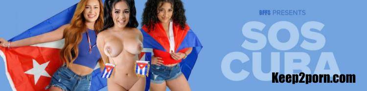 Scarlett Sommers, Serena Santos, Gabriela Lopez - Culos for Cuba [BFFS, TeamSkeet / FullHD 1080p]