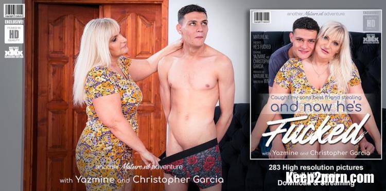 Christopher Garcia, Yazmine (53) - Her sons best friend is fucked, after caught stealing [Mature.nl / FullHD 1080p]