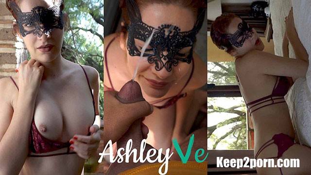 Ashley Ve - Masked Redhead Gets Massive Facial [Pornhub, AshleyVe / FullHD 1080p]