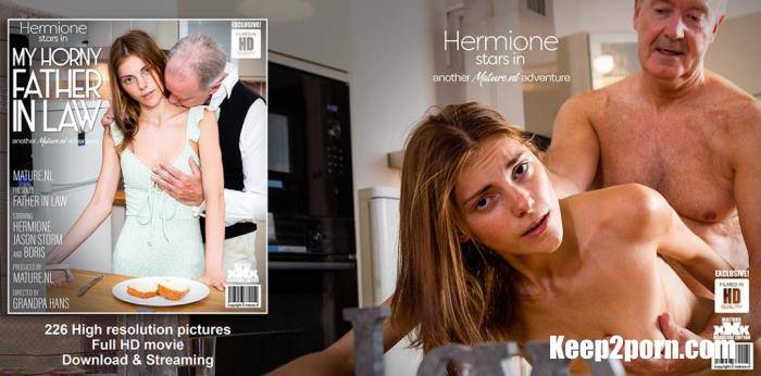 Hermione aka Hermione Ganger - Teeny Hermione getting fucked by her father in law / My Horny Father In Law [FullHD 1080p] Mature.nl, Mature