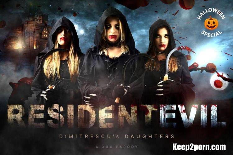 Lilly Bella, Silvia Dellai, Eveline Dellai - Resident Evil Village: Dimitrescu Daughters A XXX Parody [VRCosplayX / UltraHD 4K 3584p / VR]
