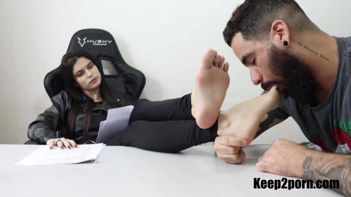 Worship My Feet On The Table [EmilyFoxx / FullHD 1080p]