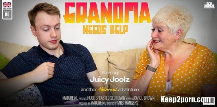 Chris Cobalt (26), Juicy Joolz (59) - Granny wants a hard young cock [Mature.nl / FullHD 1080p]