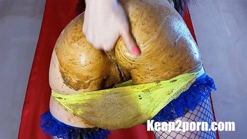 AnnaCoprofield - Dirty Yellow Panties [ScatShop / FullHD 1080p / Scat]