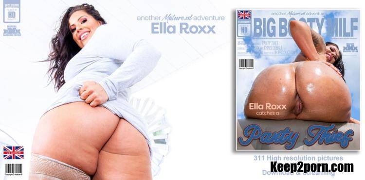 Ella Roxx (EU) (34), Chris Cobalt (27) - Ella Roxx is a thick mom that catches a panty thief, and decides to teach him a lesson [Mature.nl, Mature.eu / FullHD 1080p]