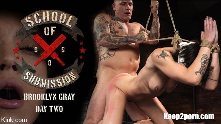 Brooklyn Gray, Derrick Pierce, The Pope - School Of Submission, Day Two: Brooklyn Gray [KinkFeatures, Kink / SD 480p]