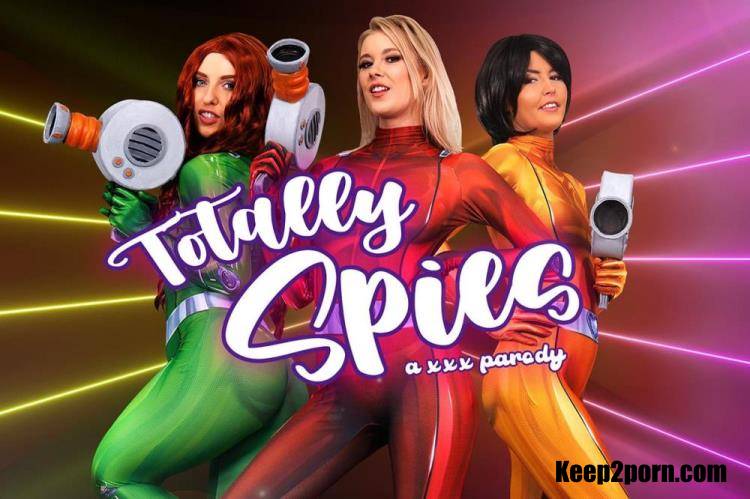 Cindy Shine, Jayla de Angelis, Eyla Moore - Totally Spies A XXX Parody [VRCosplayX / UltraHD 4K 3584p / VR]