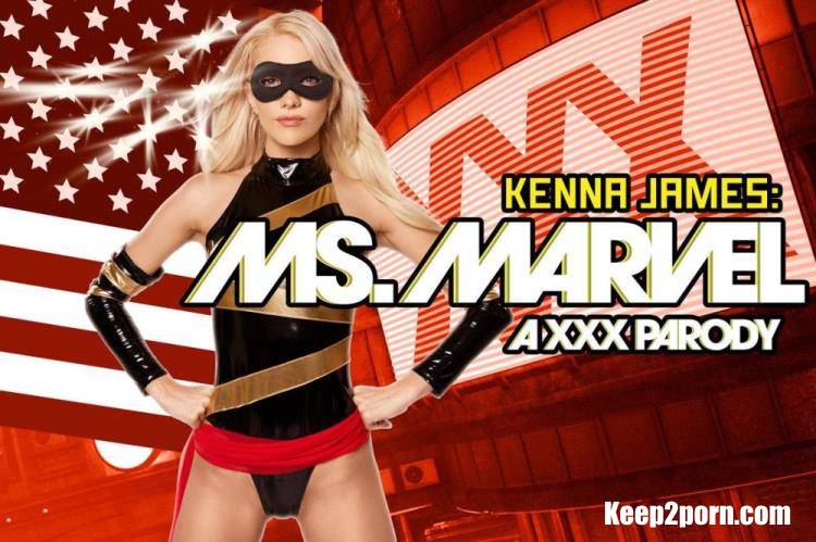 Kenna James - Carol Danvers: Ms. Marvel A XXX Parody [VRCosplayX / UltraHD 4K 3584p / VR]
