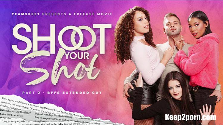 Penelope Kay, Vivianne DeSilva, Eden West, Bella Forbes - Foursome Is Better Than None: A Shoot Your Shot Extended Cut [BFFS, TeamSkeet / SD 480p]