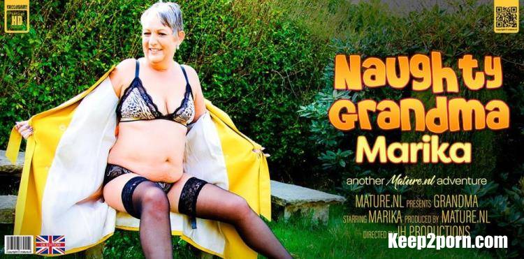 Marika (EU) (60) - Grandma Marika loves to play with her wet pussy [Mature.nl / FullHD 1080p]