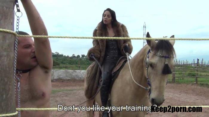 The Bullwhipping Goddess In Furs By Ama K [GeraldHrfan / HD 720p]