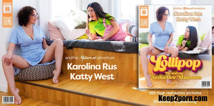 Katty West (27), Wife Karolina Bitch (39) - MILF Karolina Rus seduces her naughty stepdaughter in the afternoon [Mature.nl / FullHD 1080p]