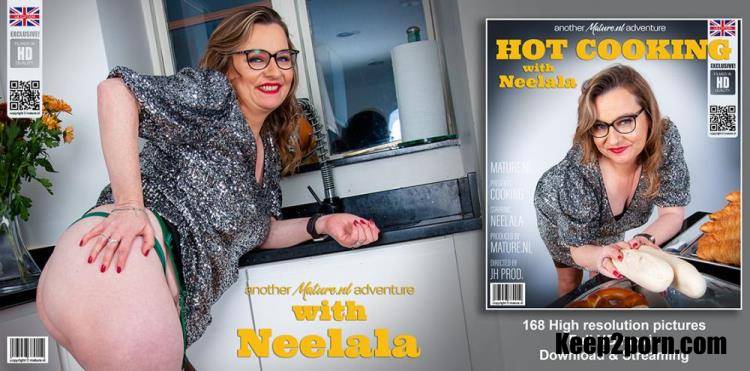 Neelala (EU) (45) - Kitchen time with mature Neelala while she's getting hot and steamy [Mature.nl / FullHD 1080p]