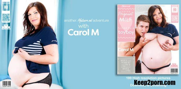 Carol M (35), Erik (18) - Toyboy stranger seducing pregnant curvy Milf Carol M. for a steamy fuck / 14574 [Mature.nl / FullHD 1080p]