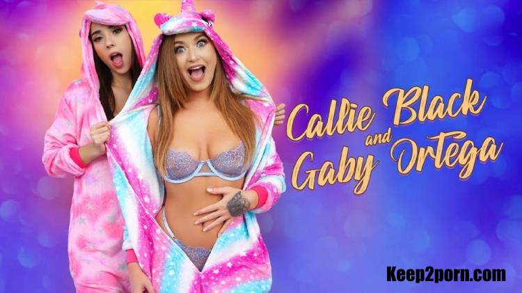 Callie Black, Gaby Ortega - My Little Slutties [FamilyStrokes, TeamSkeet / FullHD 1080p]