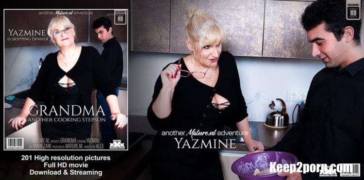 Mark Zane (28), Yazmine (54) - Cooking toyboy gets seduced by curvy big butt grandma Yazmine [Mature.nl / FullHD 1080p]